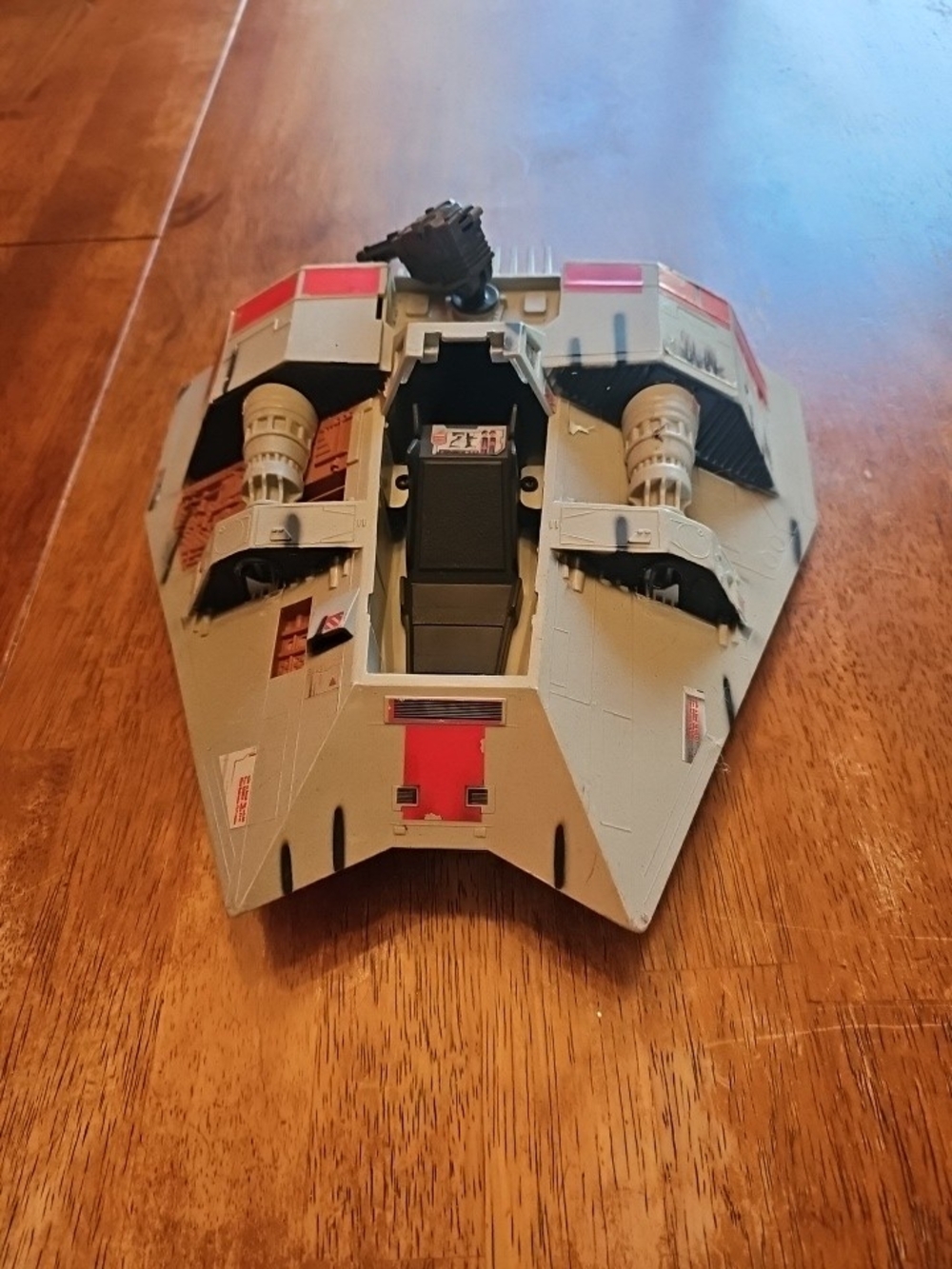 1996 Star Wars Power of the Force POTF Rebel Snowspeeder - incomplete